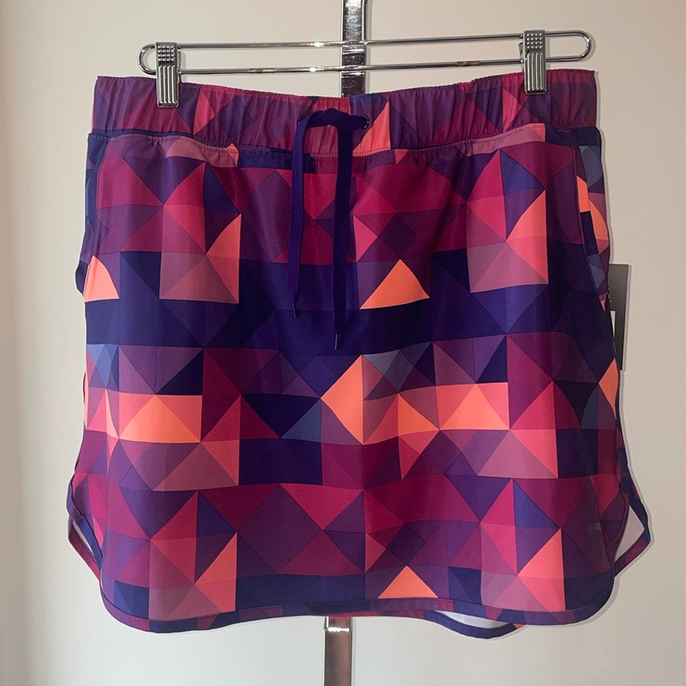 Slazenger purple golf skort